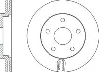 จานโรเตอร์, NIBK, 40206-1KA0A, RN1426V, NISSAN (018447)