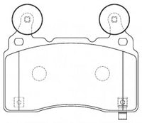 NIBK, Performance Brake Pads, MKD1474, , BENDIX