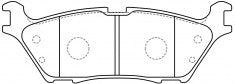 ผ้าเบรค NIBK, D1790-9018, PN0879, FMSI (017276)