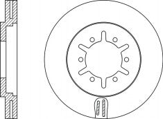 Rotor Disc, NIBK, 40206-02N00, RN1088V, NISSAN (018353)