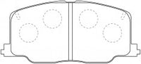 NIBK, Brake Pad, A-236K, PN1281, AKEBONO