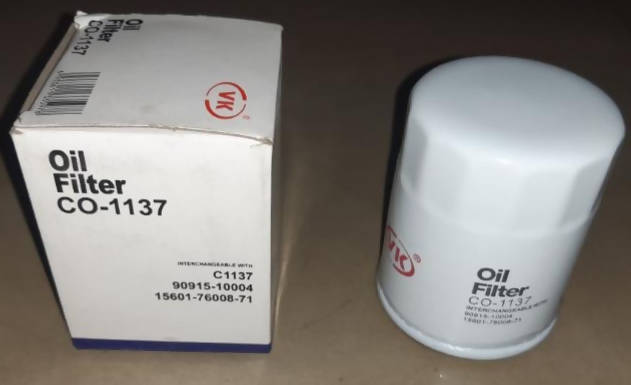 VK, Oil Filter, 90915-10004, CO-1137, Toyota Wish