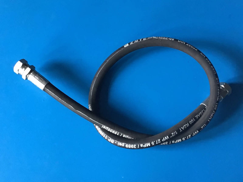 ZMTE Oxygen Hose Assembly - 1/2" x R2, BSPF-10 x BSPF-10, 48"