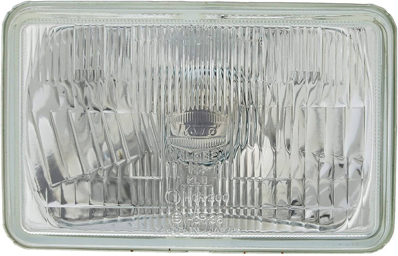 Sealed Beam Headlight Rectangular Head Lamp Unit, ‎KOITO, 4HRSSB-2-24HP, 24 Volts, 100/100W, 3 PIN (114512)