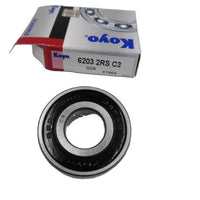 KOYO, Deep Groove Ball Bearing, JAPAN, 6203 2RS
