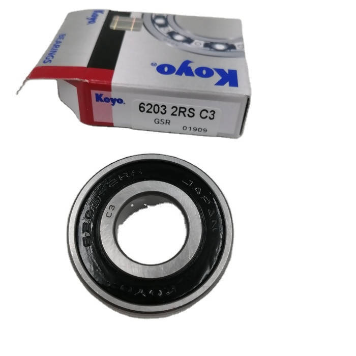 KOYO, Deep Groove Ball Bearing, JAPAN, 6203 2RS