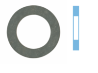Seal Ring, oil drain plug, CORTECO, OEM N 043 854.1, Article number 0 0 5 5 0 6 H, AUDI (102749)