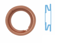Seal Ring, oil drain plug, CORTECO, OEM 90430-12031, Article number 0 0 5 5 6 8 S, TOYOTA (102764)