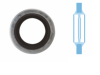Seal Ring, oil drain plug, CORTECO, OEM , Article number 0 0 6 3 5 1 H,  (102800)