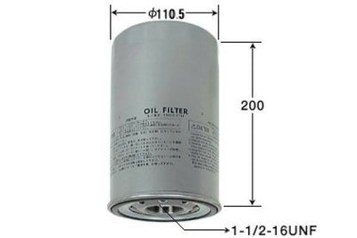 WHK Oil Filter 15607-1731 C602J C-1304