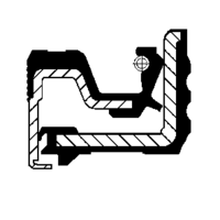 ซีลเพลาเฟืองท้าย CORTECO OEM 9004311288 หมายเลขสินค้า 1 9 0 3 3 9 3 1 B, DAIHATSU (109039)