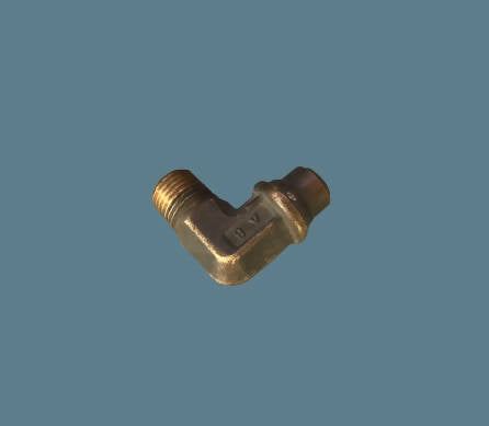 BPL Adapter, Pneumatic Fitting Copper Push In Fitting, Male Elbow, BPL-6-01, MPL-6-01, 10 mmx6 mm (111999)