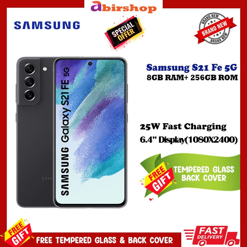 Samsung Galaxy S21 FE 5G [8GB RAM + 256GB ROM]