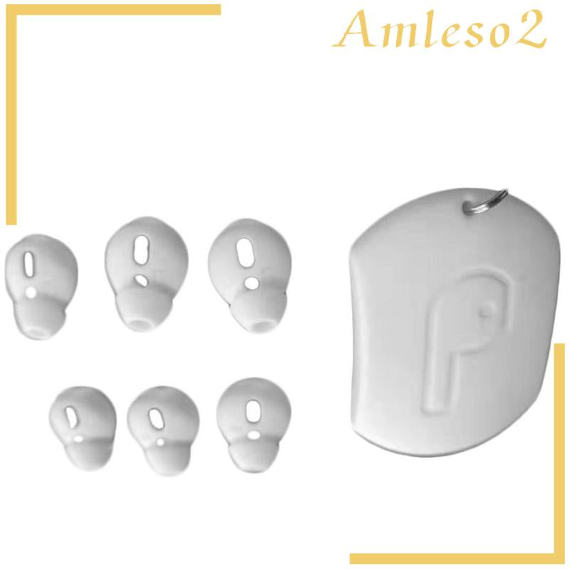 [AMLESO2] Silicone Cover Earbuds Case Earpods Ear Tip Ear Wings Hook Cap for Airpods