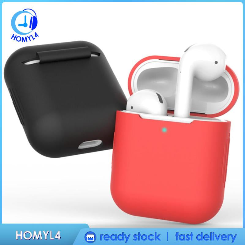 เทรนด์เทคโนโลยีเคสซิลิโคน AirPods 16 สี, ปลอกหูฟัง Airpods กันกระแทก, ฝาครอบสำหรับหูฟังบลูทูธไร้สาย