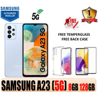 Samsung Galaxy A23 (5G) (8GB 128GB) | 1 Year Local Samsung Warranty | FREE Temperglass & Back Case