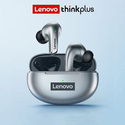 Lenovo LP5 TWS Bluetooth နားကြပ်ပါသော Mic 9D Stereo ကြိုးမဲ့နားကြပ် IPX5 ရေစိုခံ အားကစား Bluetooth နားကြပ် IOS Android