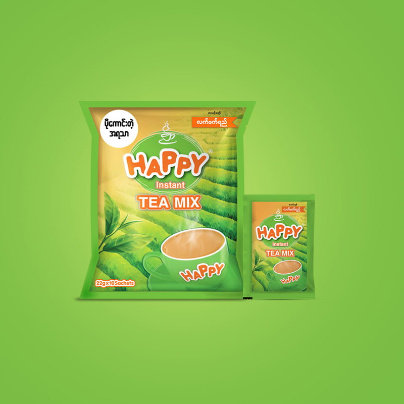 Happy Tea mix(ဟက်ပီးလက်ဖက်ရည်)