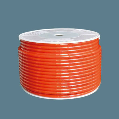 Polyurethane PU Air Hose Pipe Tube, W/O, 12X8mm, ORANGE, 100 meter