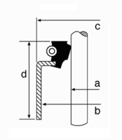 Shaft Seal, crankshaft, CORTECO, OEM 11147512100, Article number 2 0 0 3 3 8 8 9 B, BMW (110594)