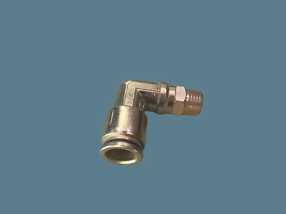 MPL Adapter, Pneumatic Fitting Brass In Fitting, Male Elbow, WPR, MPL12-02,12 mm, R 1/4 (014554)