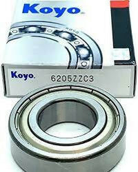 KOYO Deep Groove Ball Bearing, 6205ZZC3